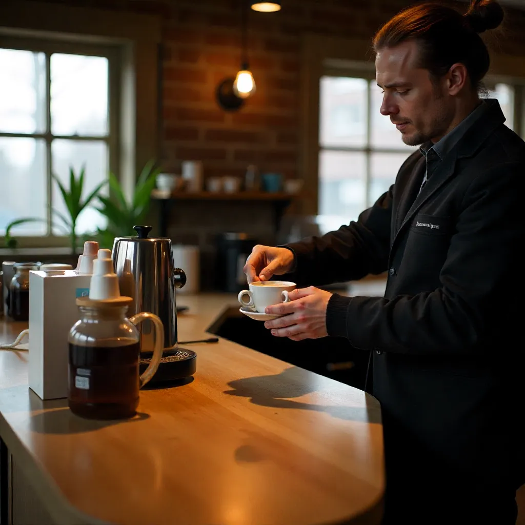 Coffee cooperative meeting in progress